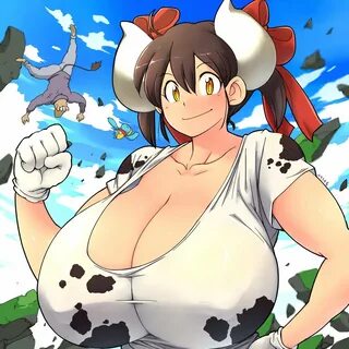 Big tits get milked.