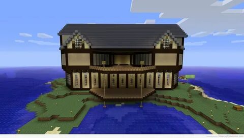 Awesome big Minecraft houses Cool minecraft houses, Big mine