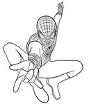 Spiderman Line Art 1 by Loona-Cry on deviantART Line art, Sp