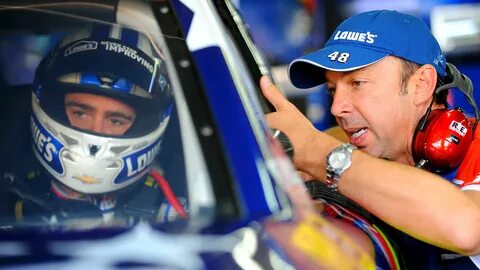 Jimmie Johnson without Chad Knaus atop pit box? Johnson says