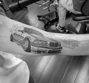 70 BMW Tattoo Ideas For Men - Automotive Designs