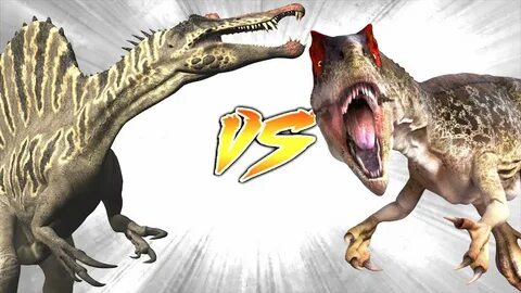 Spinosaurus VS Allosaurus Who Would Win? - YouTube