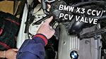 BMW X3 CCV VALVE, PCV VALVE LOCATION REPLACEMENT EXPLAINED -