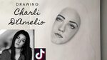 How to draw Charli D'Amelio - Speed Sketch - YouTube