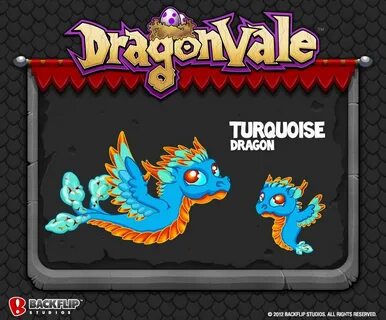 Turquoise Dragon DragonVale Wiki Fandom