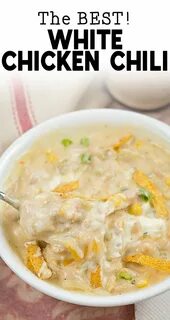 White Chicken Chili Recipe White chili chicken recipe, Chick