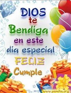 Happy Birthday Dios Te Bendiga - Best Happy Birthday Wishes