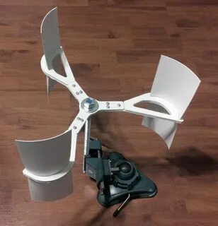 Vertical Axis Wind Turbine by hooptey - Thingiverse Vertical