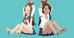 Anime Feet Tickle : Anime girls get tickled on their foot.