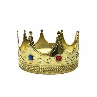 Fun Central Regal Gold King Crown Toy for Kids' & Adults' Co