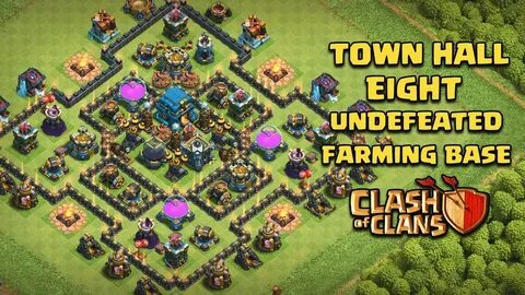 Undefeated Town Hall 8 (TH 8) Farming Base !! TH8 Defense - 