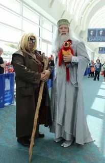 Mad-Eye Moody and Albus Dumbledore Harry potter costume diy,