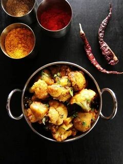 Instant Pot Aloo Gobi - Spicy Indian Cauliflower and Potato 
