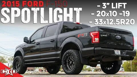 2015 F150 2" Rough Country Leveling Kit With 33" Duratrac Ti