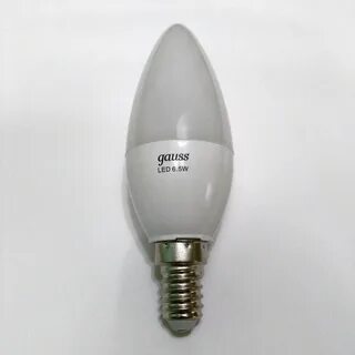 Светодиодная лампа Gauss LED Candle E14 6.5W 100-240V 4100К 