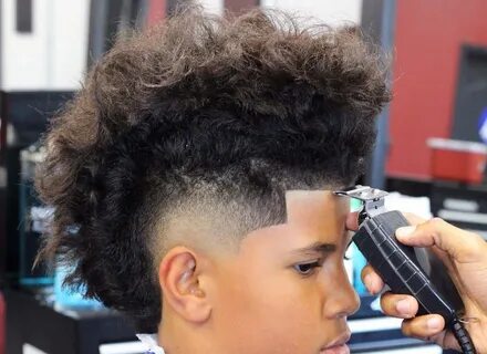 Boys Mohawk Fade Haircut