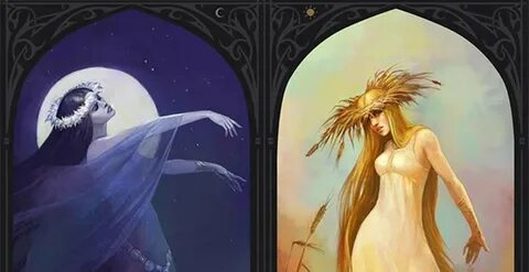 Slavic Goddesses Morana and Vesna Wiki 🐺 🐾 Werewolf shifters