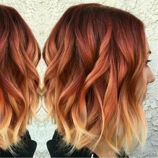 Pin by Kat Heck on About hair ♡ Ombre hair blonde, Red balay