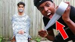 i duct taped my friend to a chair PRANK! (FRIEND CRIES) - Yo