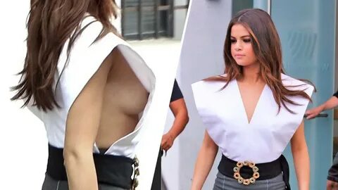 Selena Gomez sideboob and nip slip - Celeblr