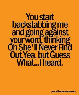 Backstabbing Friend Quotes. QuotesGram