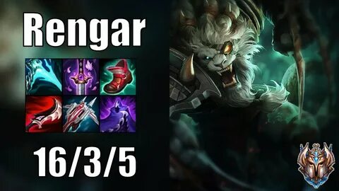 Rengar vs Rek'Sai JUNGLE - Patch 12.12 euw1 CHALLENGER