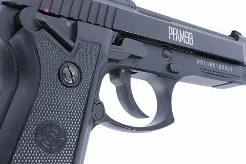 Пистолет пневм. Crosman PFAM9B, кал.4,5мм, (М92FS метал, авт