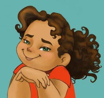 Curly Haired Girl on Behance