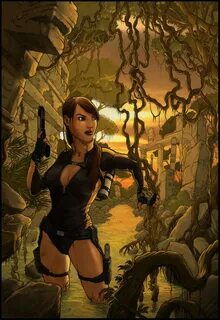 ☆ Lara Croft Fan Art :: By illyne ☆ Tomb raider art, Lara cr