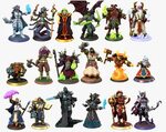 Персонажи вселенной Warcraft как миниаютры Hero Forge Путеше
