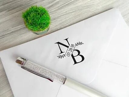 Custom logo stamp, personalized stamp, wedding stamp, weddin