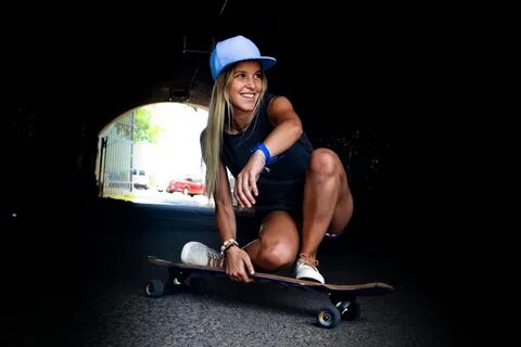 Wallpaper ID: 262998 / woman female road and skateboard hd 4