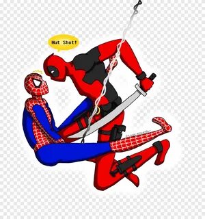 Deadpool Spider-Man Мультяшный орех, ай, комиксы, супергерой