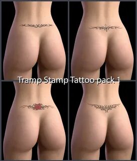 Tramp Stamp tattoo pack 1 - Reddit NSFW