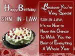 Happy Birthday Son In Law Quotes - Best Happy Birthday Wishe