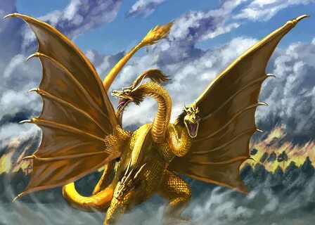 King Ghidorah - Godzilla (Series) - Zerochan Anime Image Boa