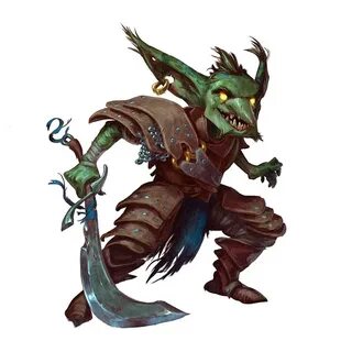 OC Art A Goblin Commission : DnD Fantasy character design, G