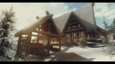 Скачать Elder Scrolls 5: Skyrim "Улучшение деревни Скаалов" 