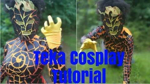 Cosplay Tutorial- Te Ka Costume Part 2 - YouTube