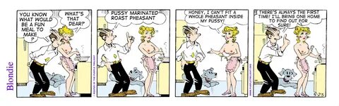 Blondie Cookie Bumstead Comic Porn Comics Blondie And Dagwood Fucking Blond...