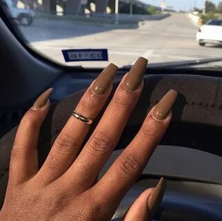 Pin by Sade' Parson on BARBIENAILS Brown nails, Beautiful na