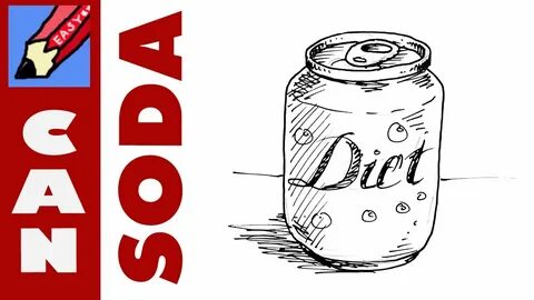 Soda Can Drawing at GetDrawings Free download