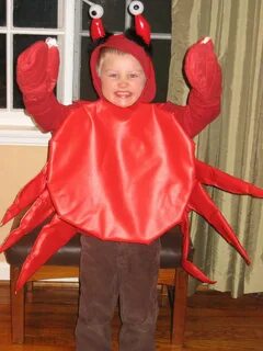 Crab costume Déguisements enfants Crab costume, Lobster cost