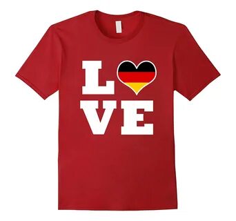 I Love Germany T-shirt, Ich Liebe Deutschland Shirt-Art - Ar