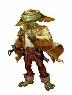 Male Goblin Rogue - Zig - Pathfinder 2E PFRPG DND D&D 3.5 5E