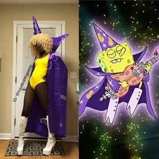 Self Spongebob Cosplay Spongebob halloween, Character hallow