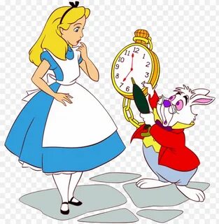 28 collection of white rabbit alice in wonderland clipart - 