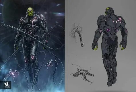 Unused Injustice 2 Designs CBR Concept art characters, Chara