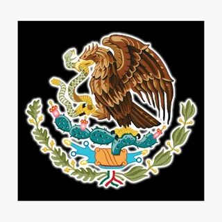Eagle Mexican Flag Logo