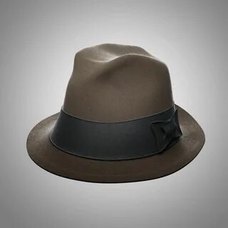 3D Hat of the gangster model 3D model Treasure clothing, Hat